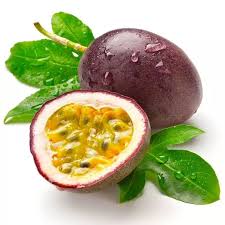 Black passion fruits